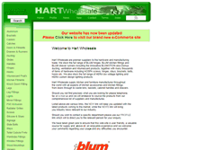 Tablet Screenshot of hart-wholesale.com